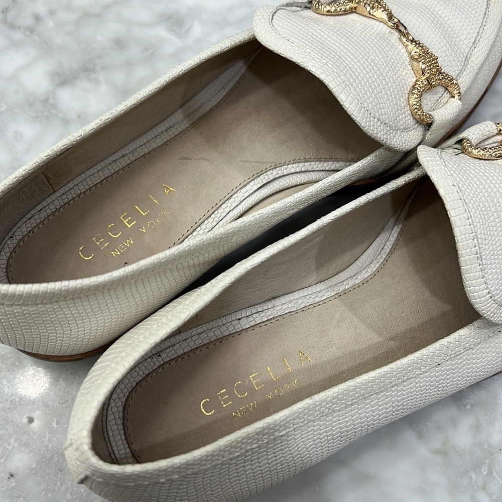 White Cecelia New York Loafers - Picture 3 of 12